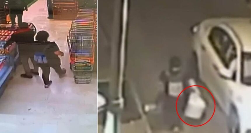 Dehşetin görüntüsü: Kovada bebek var!