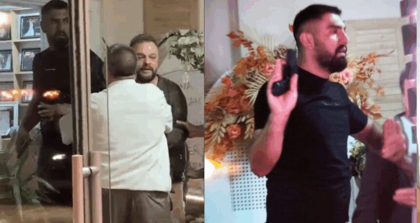 Düğün salonunda ‘alkol alamazsın’ kavgasında silahlar konuştu
