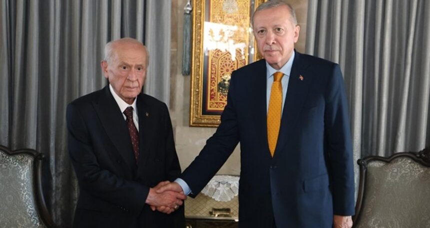 Erdoğan ile Bahçeli’den sürpriz görüşme!