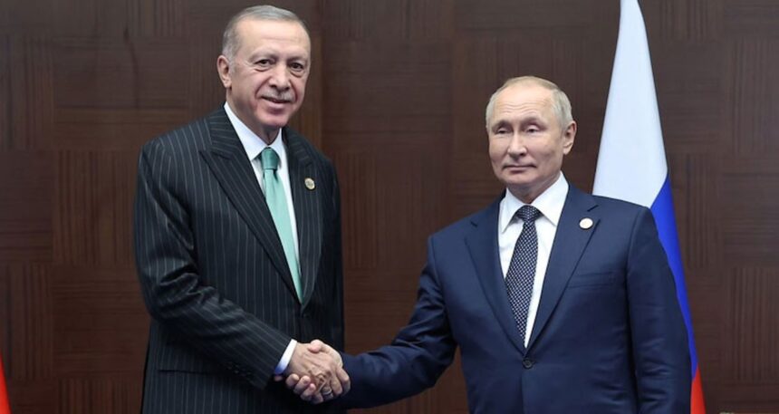 Erdoğan Putin ile bir araya geldi