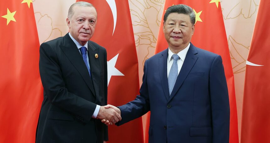 Erdoğan Şi ile bir araya geldi