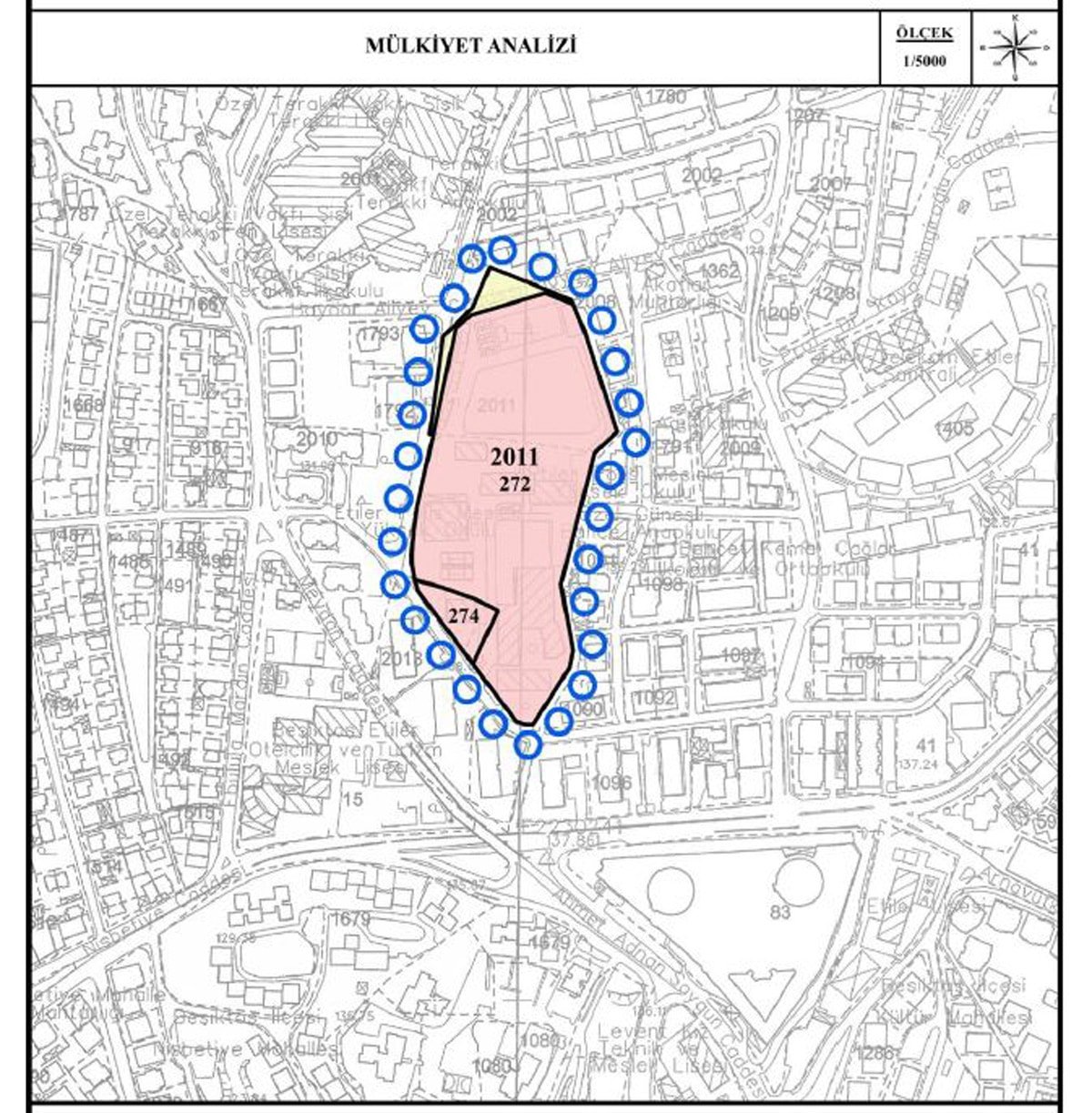 Etiler’de konut alanı ticariye dönüştürüldü 1 Etiler’de konut alanı ticariye dönüştürüldü