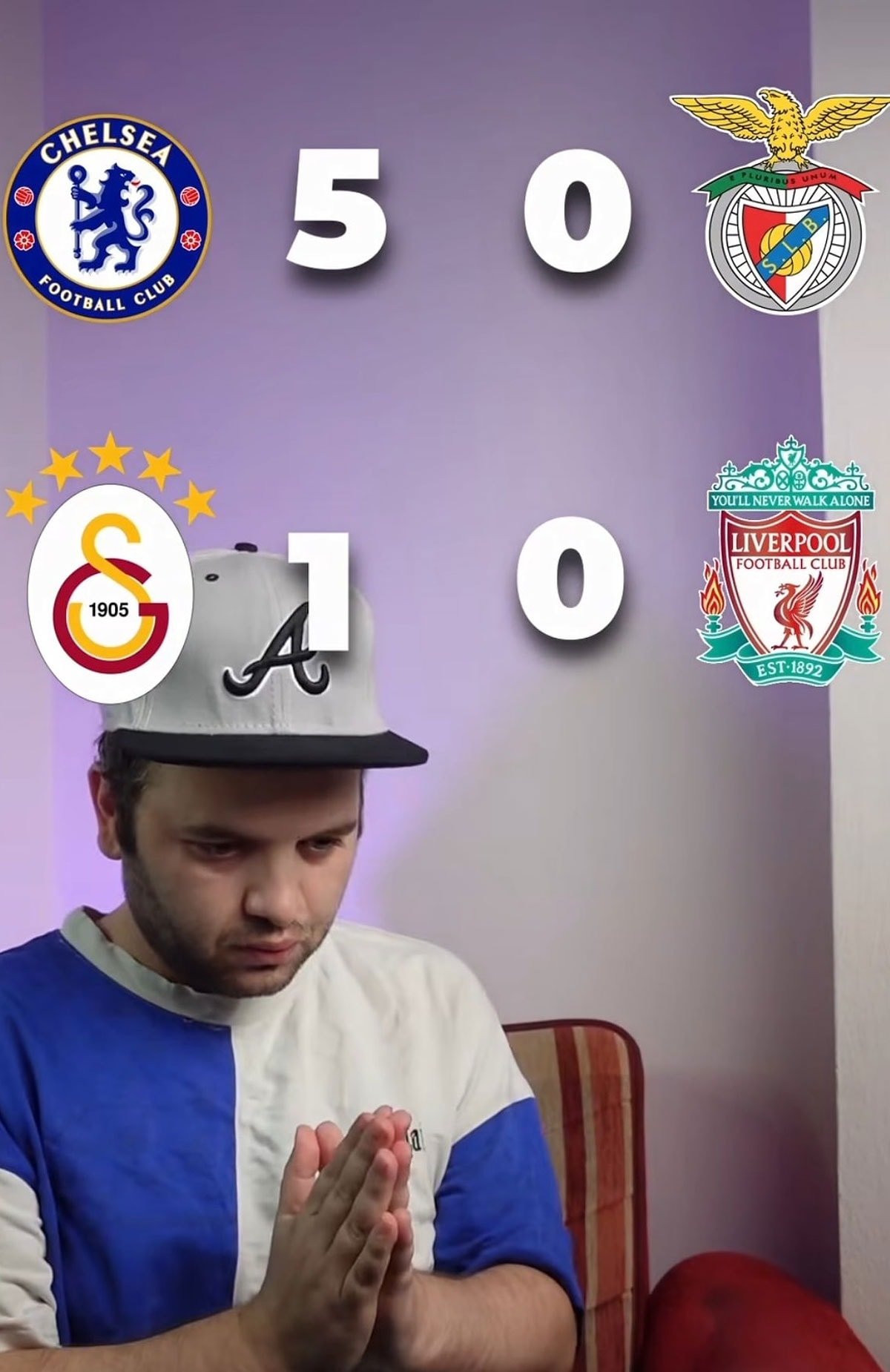 Galatasaray-Frankfurt maçının skorunu bilen yayıncıdan sürpriz Liverpool tahmini