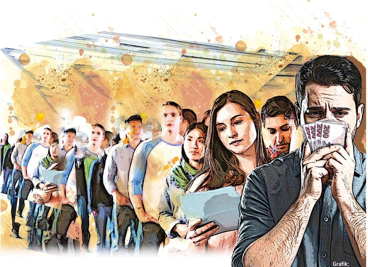 Gençler 1.000 TL ile yaşam mücadelesi veriyor 1 Gençler 1.000 TL ile yaşam mücadelesi veriyor