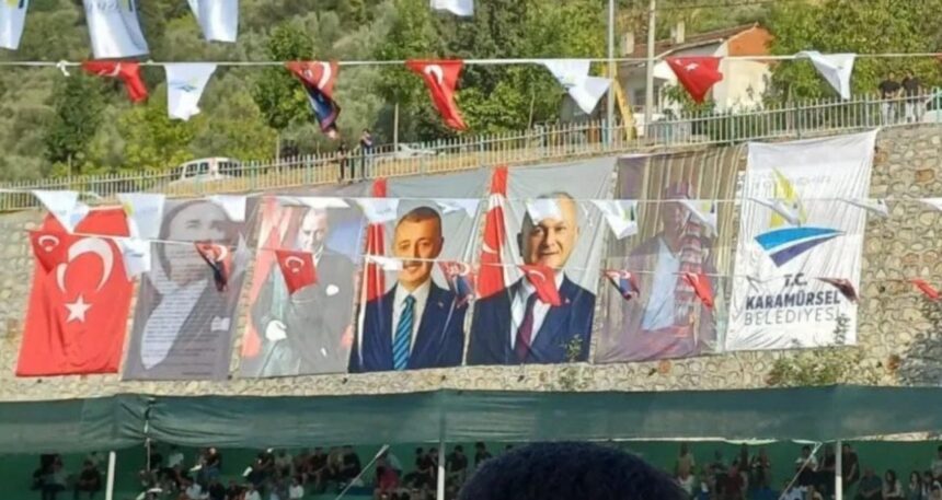 Güreş etkinliğinde ‘Erdoğan’ krizi!