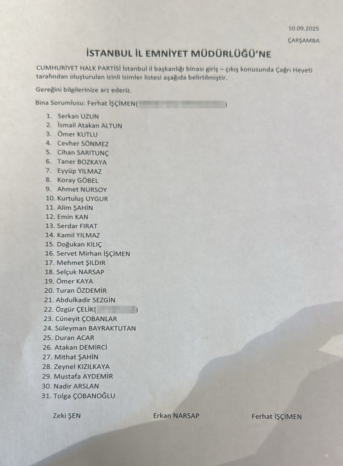 Gürsel Tekin'in 'bina sorumlusu' Ferhat İşçimen ifşa oldu