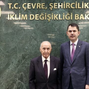 Hikmet Çetin, Bakan Kurum’u ziyaret etti