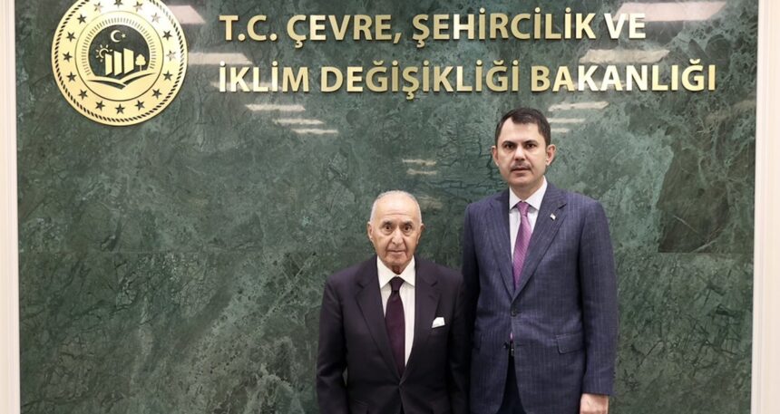 Hikmet Çetin, Bakan Kurum’u ziyaret etti