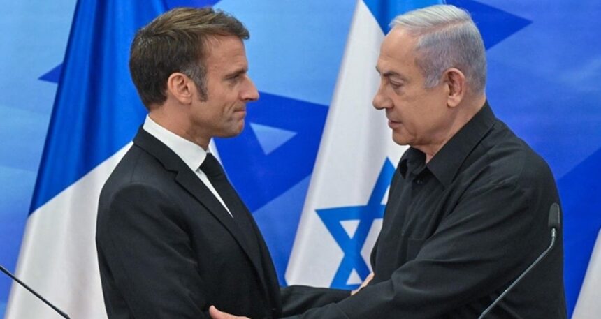 İsrail, Macron’a kapıları kapattı