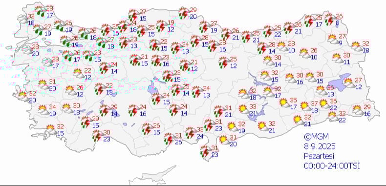 İstanbul, Ankara, Bursa... Meteoroloji peş peşe uyarı yaptı