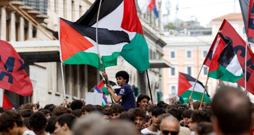 İtalya hükümeti Filistin’i tanımadı, sokaklar karıştı