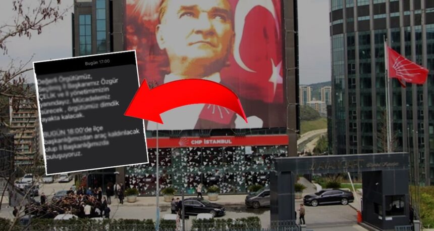 Kayyum kararının ardından CHP’lilere gönderilen mesaj