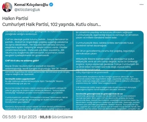Kılıçdaroğlu'ndan dört sayfalık açıklama