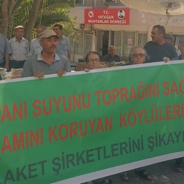 Muğla’nın köylüleri çimentocu şirkete karşı ayakta