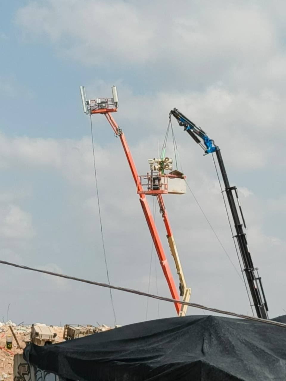 Netanyahu, Filistinlilere konuşma yapmak için Gazze'ye hoparlör sistemleri kurdurdu