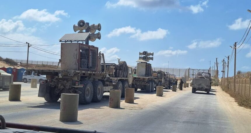 Netanyahu, Filistinlilere konuşma yapmak için Gazze’ye hoparlör sistemleri kurdurdu