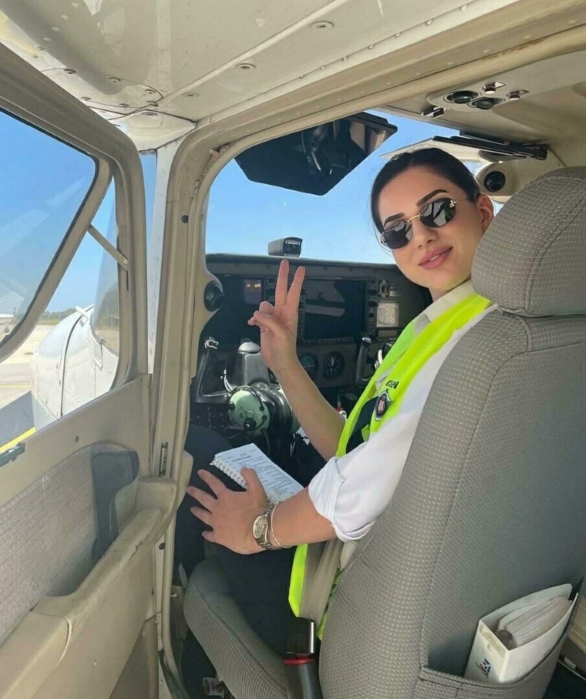 Pilot adayı Berfu hayatını kaybetmişti! Uçağın kaza görüntüleri ortaya çıktı