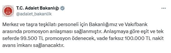 Promosyon 99 bin 500 TL'ye çıktı! Banka ile bakanlık imzaları attı