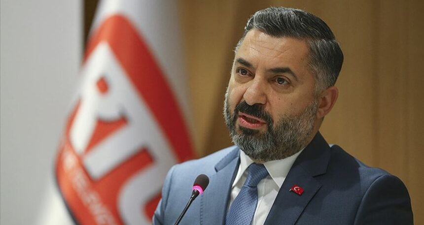 RTÜK Başkanı’ndan medya kuruluşlarına gözdağı