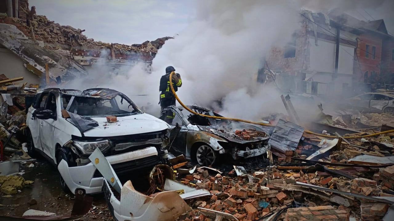 Son zamanların en ağır saldırısı: 500 İHA ve 40 füzeyle şehir yerle bir oldu