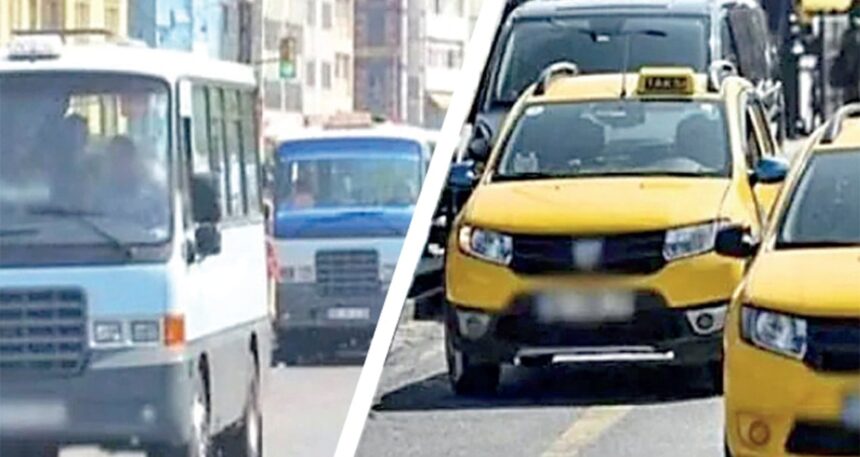 Taksi ve dolmuşa vergi vatandaşın cebinden çıkacak