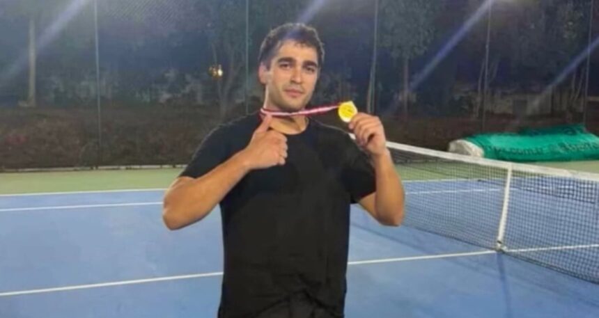 Tenis kortlarında da zirvede! Ünlü oyuncu birinci oldu