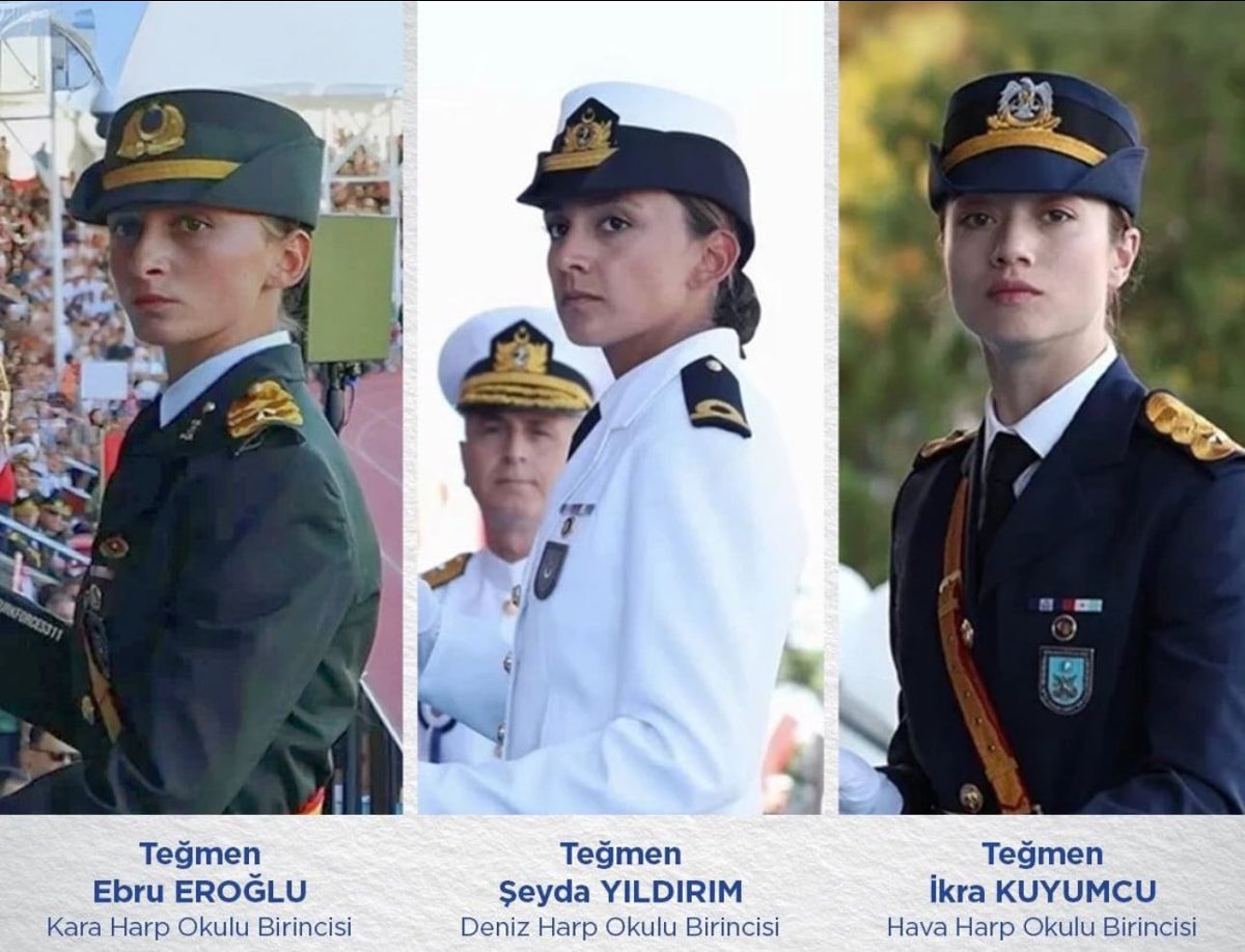 TSK’da Ebru Teğmen atıldı yeni birinci de bir kadın