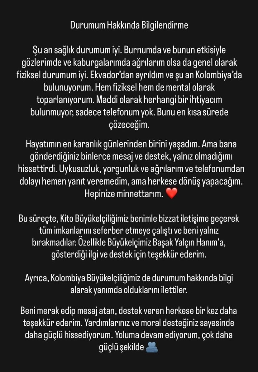 Türk gezginini Ekvador kartelleri kaçırdı!