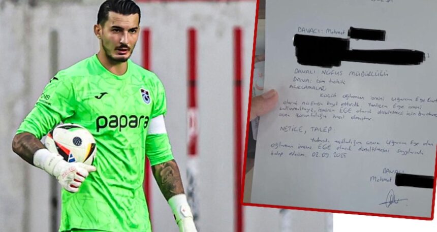 Uğurcan Çakır transfer olunca oğlunun adını değiştirdi