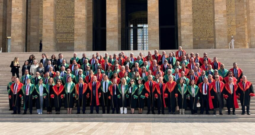 Yargıtay üyelerinden Anıtkabir’e ziyaret
