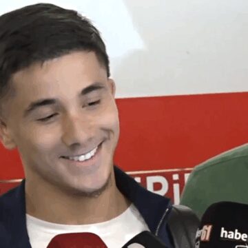 Yeni transfer Bouchouari Trabzon’a geldi