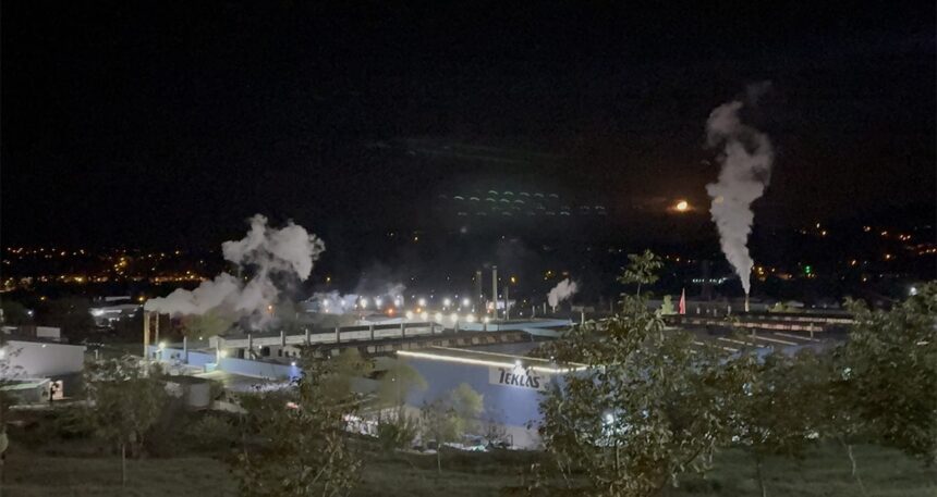 32 kişi zehirlendi, fabrika alarma geçti