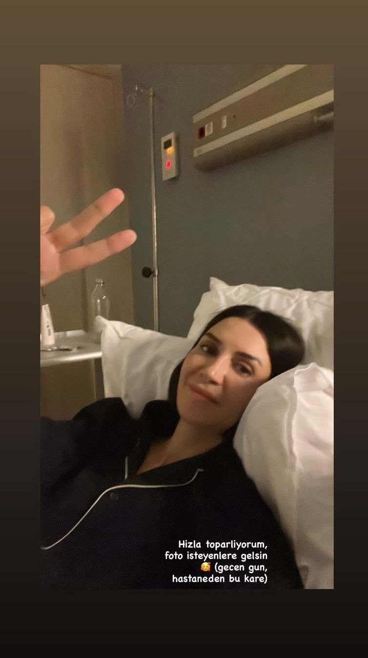 Ahu Yağtu'dan hastaneden ilk paylaşım: Beyin damarları hasar görmüştü 1 Ahu Yağtu'dan hastaneden ilk paylaşım: Beyin damarları hasar görmüştü