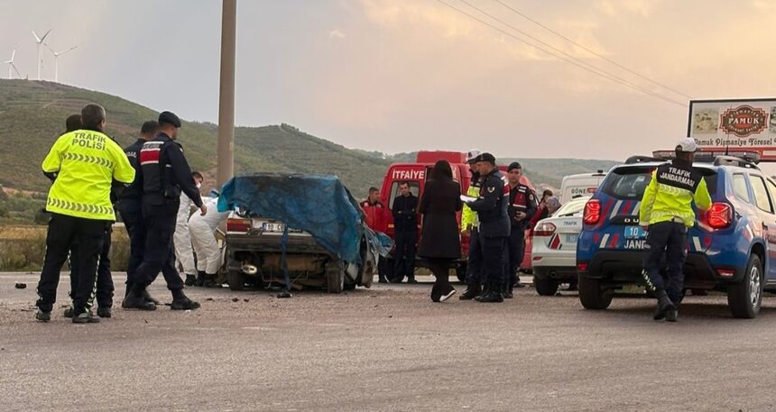 Balıkesir’de can pazarı: Ölüler ve yaralılar var