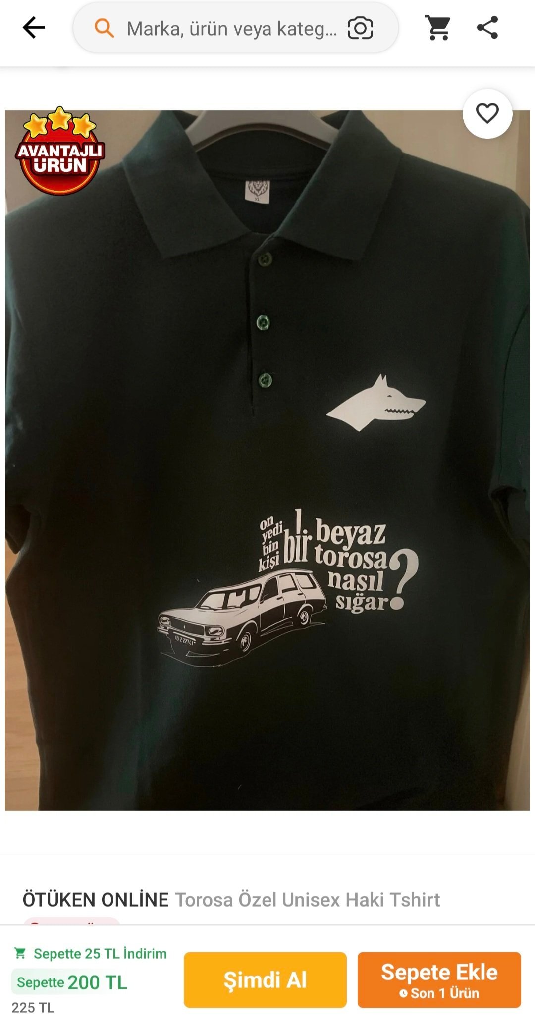 "Beyaz Toros" Tişörtleri internette satışa sunuldu