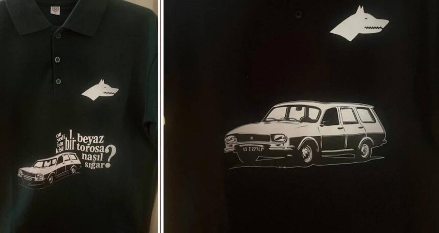 “Beyaz Toros” Tişörtleri internette satışa sunuldu