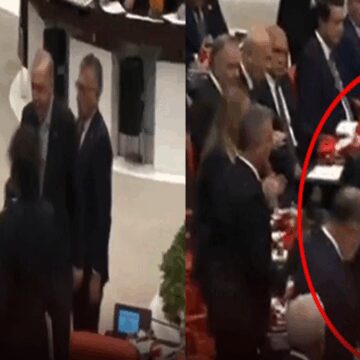 Erdoğan Bahçeli’den önce DEM partililerle el sıkıştı