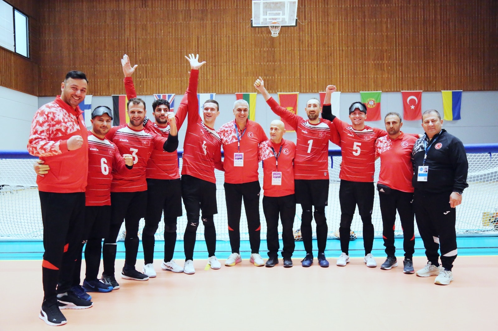 Goalball'de çifte final sevinci