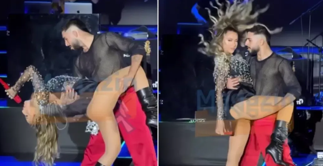 Hadise yine sınır tanımadı: Bursa'da yürekleri hoplatan dans