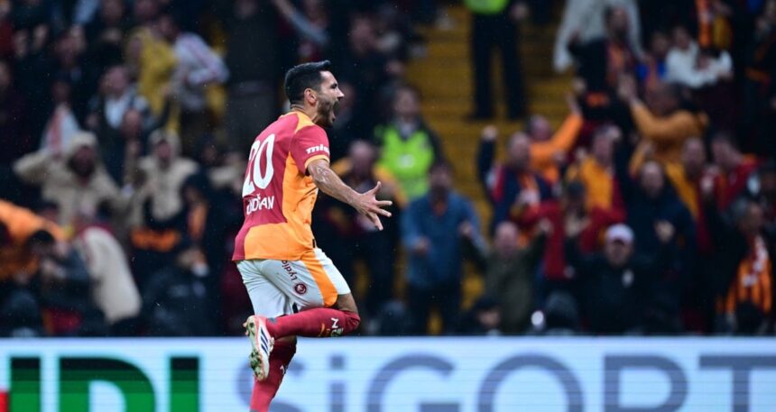 İlkay Gündoğan ilk golünü derbide attı