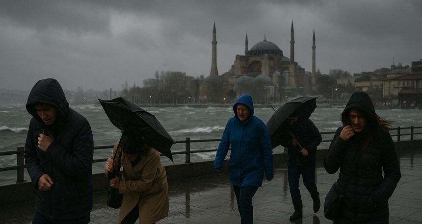 İstanbul için felaket uyarısı yapıldı! Fırtına alarmını Valilik verdi