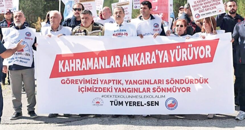 İtfaiyeciler de şehitlik istiyor