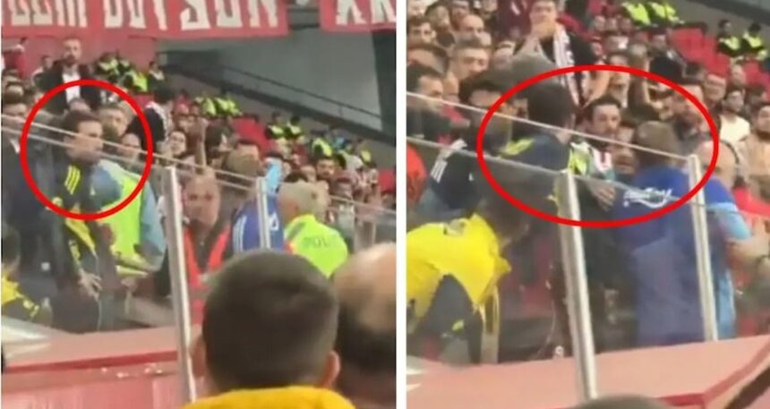 Mert Hakan Yandaş ve Samsunspor taraftarı arasında gerilim