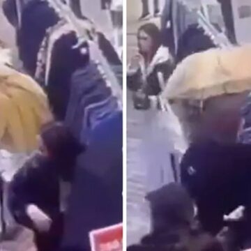 Şehrin göbeğinde ‘etek giydin’ saldırısı