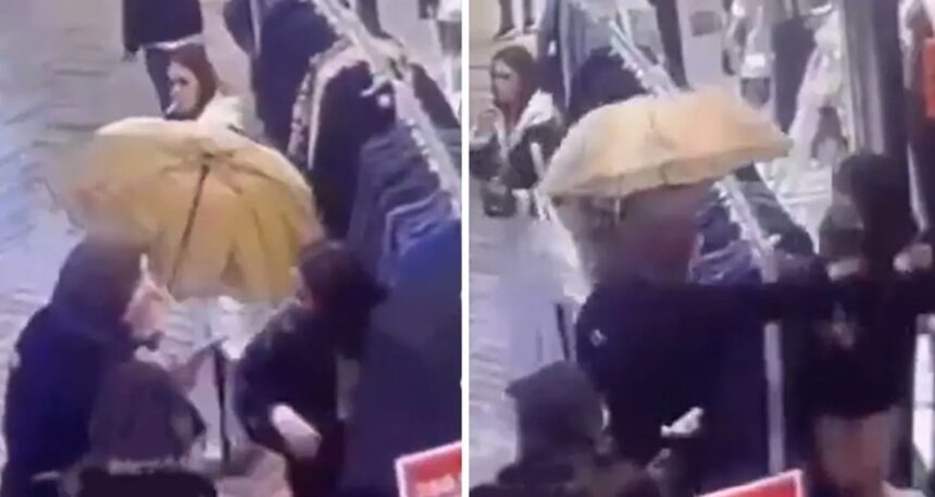 Şehrin göbeğinde ‘etek giydin’ saldırısı