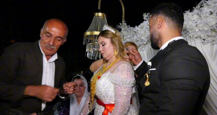 Şırnak’taki düğün 2 gün 2 gece sürdü: Gelin takılan altınları taşıyamadı