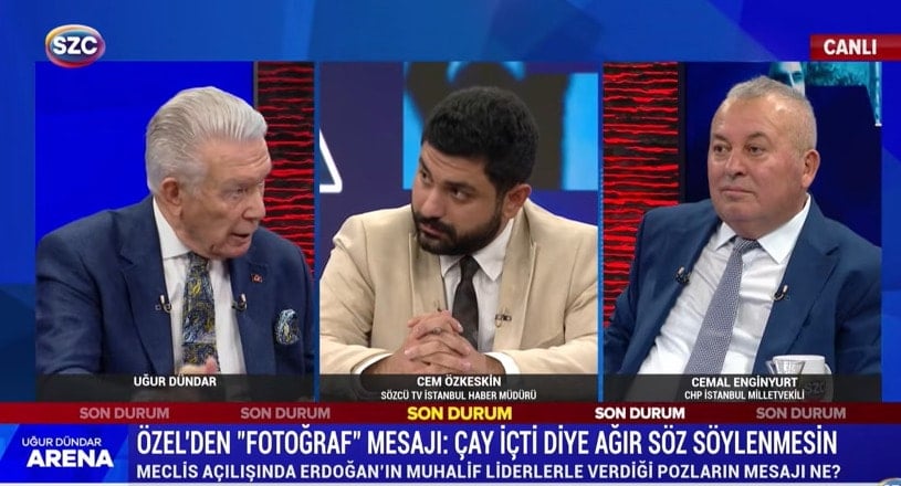 Uğur Dündar o geceyi Arena'da anlattı: Dikkat çeken Özgür Özel detayı