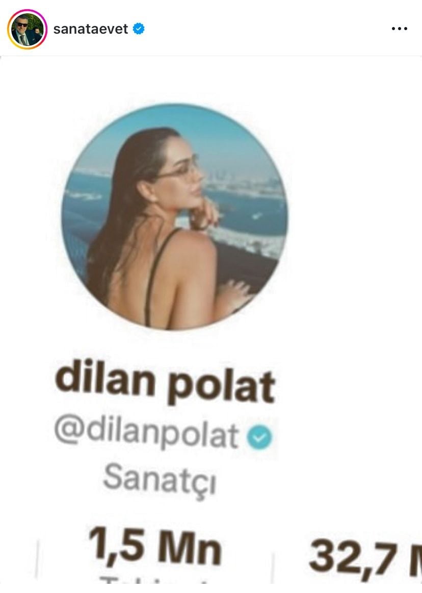 Usta oyuncudan Dilan Polat'a 'sanatçı' tepkisi