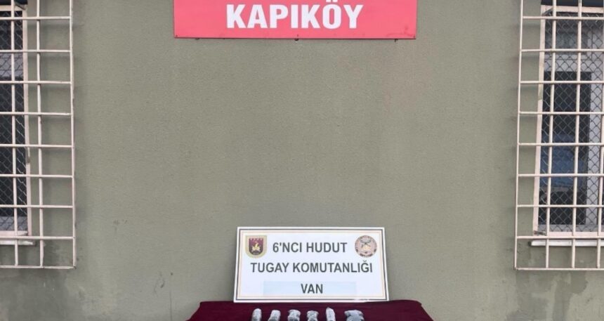Van hudut hattında 2 kilo uyuşturucu ele geçirildi