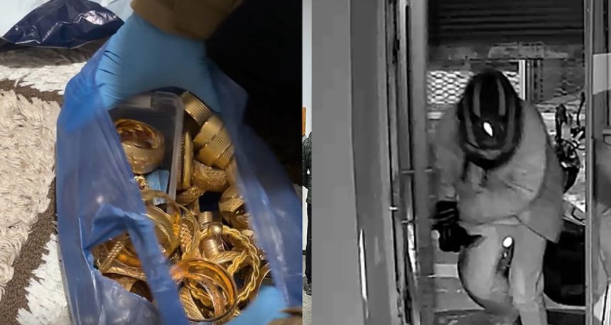 6 kilo altın çaldı: “Kuyumcu dükkanını görünce girmek istedim” dedi